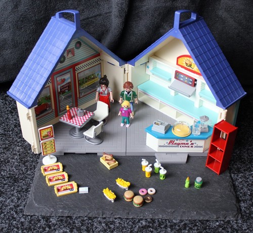 Playmobil diner 70111 imbiss - playmobil,