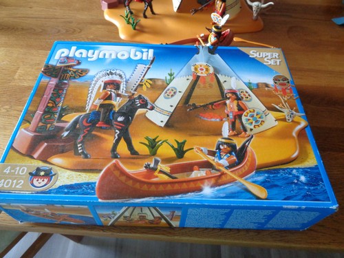 Playmobil 4012 indianerlager - playmobil,