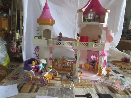 Playmobil schloss mit kutsche - schloss,