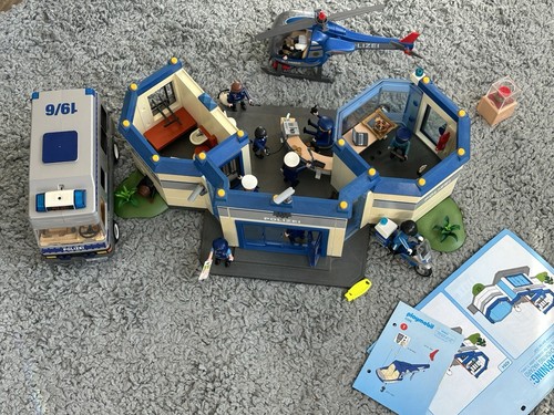 Playmobil polizeistation mit - playmobil,