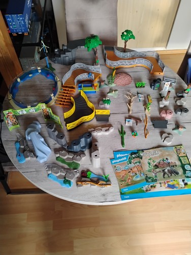 Playmobil zoo mit zubehör - zoo,
