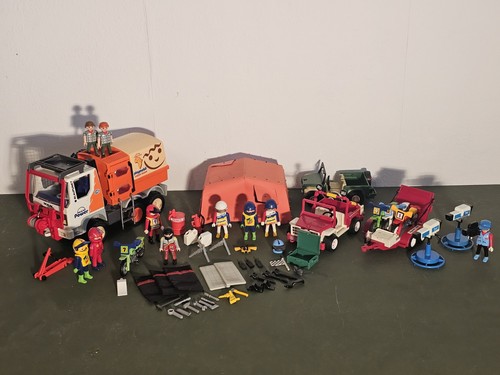 Playmobil rally truck set - -,
