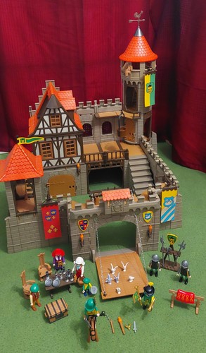 Playmobil ritterburg 3666 mit - ritterburg,
