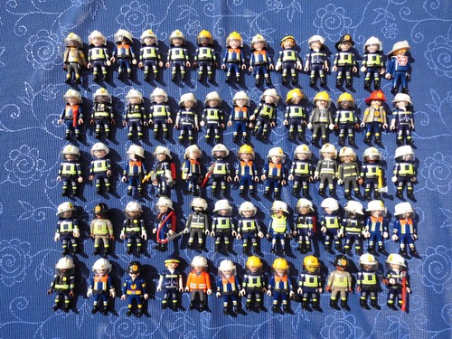 Playmobil feuerwehr sammlung - playmobil,