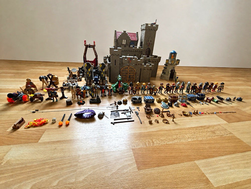 Playmobil ritterburg konvolut - playmobil,