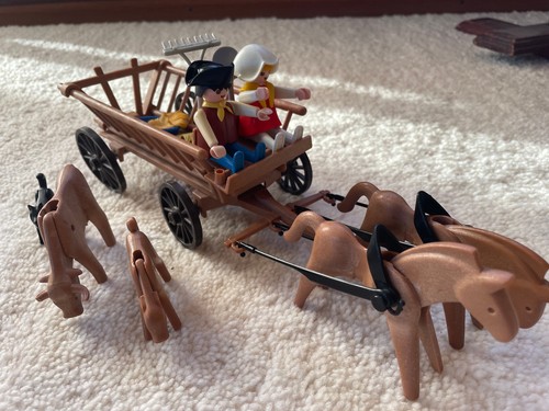 Playmobil bauernfuhrwerk mit - bauernfuhrwerk,
