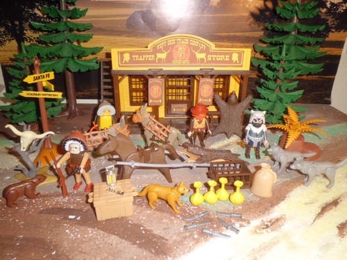 Playmobil western haus trapper - western,