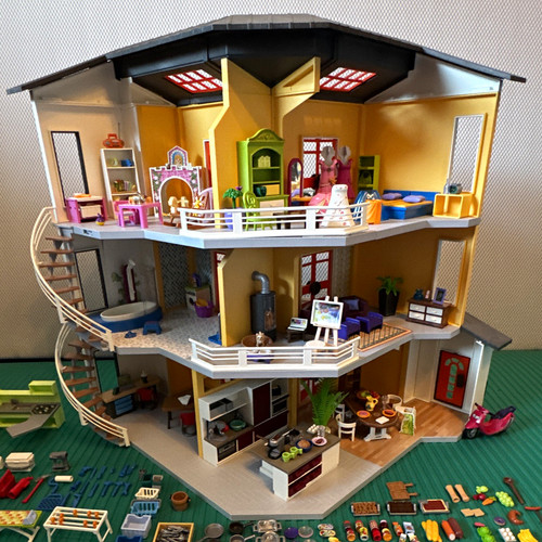 Playmobil etagen wohnhaus - 3,