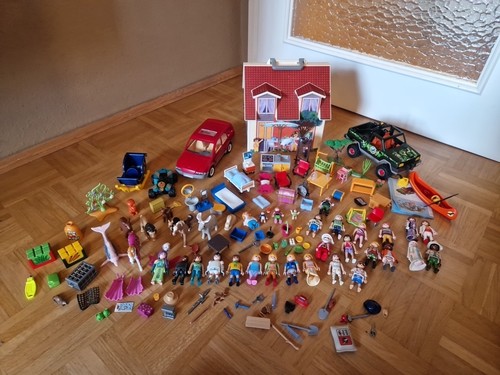 Playmobil haus autos und - haus, viel