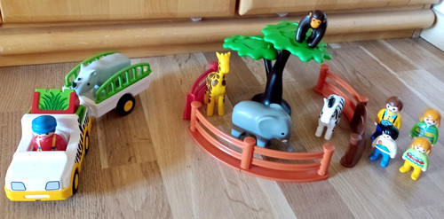 Playmobil 123 safari zoo - playmobil, 6742