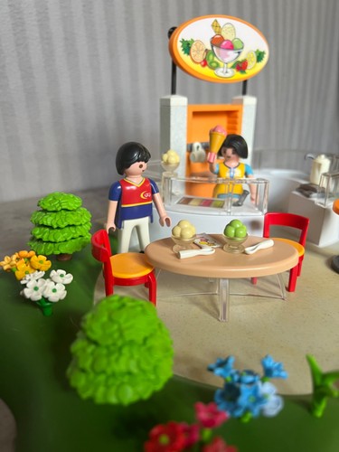 Playmobil eisdiele mit viel - playmobil,